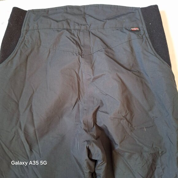Obermeyer Ladies Black Insulated Snow Pants Size 14 Polyester Ski Wear Winter Ge - Picture 5 of 16
